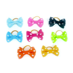 kokardki dla piesków w serduszka shop