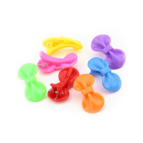 Spinka dla psa kokardka, małe plastikowe kokardki aligator