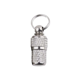 Adresówka stalowa dla psa duża, metalowa zwykła adresówka dla dużego psa srebrna duża cm z kółkiem zawieszka anti lost address dog tag silver big with ring poznań