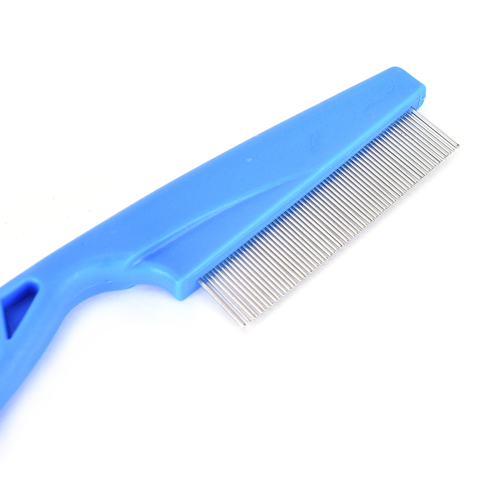 Grzebień dla psa grzebyk dla królika dla kota grzebień do rozczesywania sierści wyczesywania brudu gęsty grzebień stal nierdzewna cm zęby zaokrąglone rozstaw zębów mm
