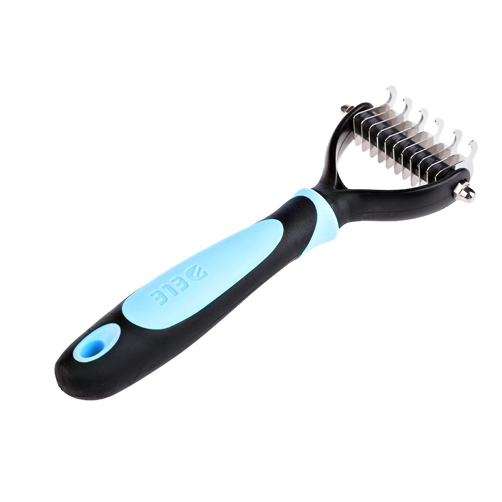 Podwójny trymer hakowy do wyczesywania podszerstka zęby mm zęby mm przecina podszerstek do rozczesywania skołtunionej sierści gęsta sierść