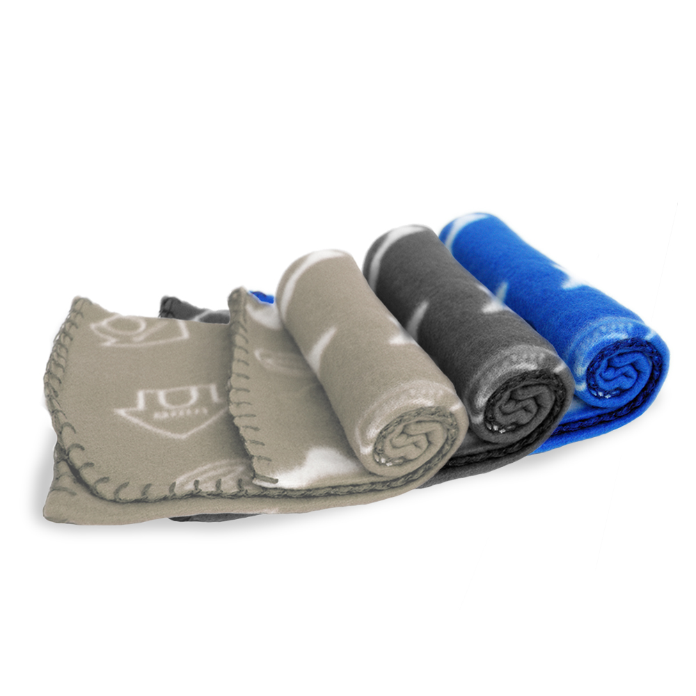 Cienki koc z polaru dla psa, Kocyk dla psa, Piaskowy, Czarny Niebieski, cienki koc dla pieska, z polaru z nadrukiem w kostki