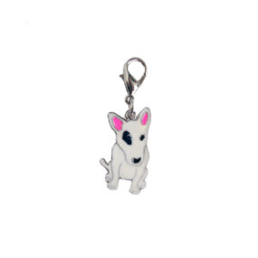 Zawieszka Bulterier charms Bullterrier Dog śliczna zawieszka dla właściciela Bulteriera miniaturki Bulteriera miniaturowego