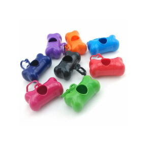 Dozownik na woreczki do psich kup pojemnik na worki na odchody dla psa etui na woreczki na kupy na odchody sprzątanie po psie nauka czystości do zbierania nieczystości