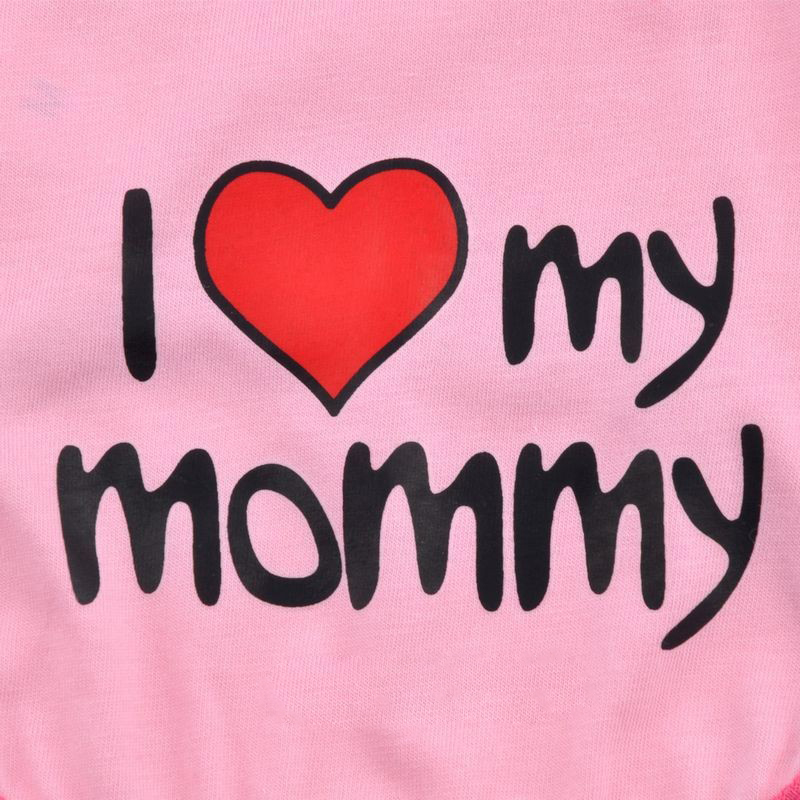 I love my mommy kocham moją mamę kocham moją mamusię t shirt koszulka dla psa dla kota fajna słodka bokserka z serduszkiem super napis na jesień na wiosnę po kąpieli