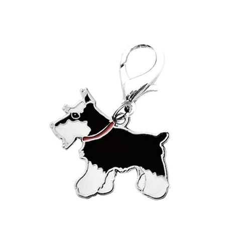 Zawieszka Sznaucer Sznaucer miniaturowy charms charm Brodacz monachijski miniaturowy Zwergschnauzer Dog śliczna zawieszka dla właściciela sznaucera miłośnika rasy zawieszka