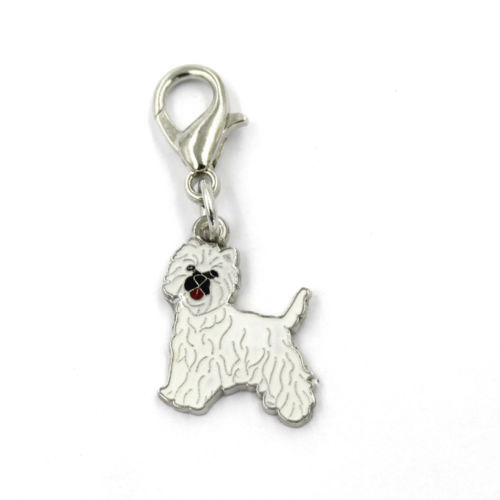 Zawieszka West highland white terrier, Zawieszka West charms charm West Highland White Terrier Dog śliczna zawieszka dla właściciela westa miłośnika rasy zawieszka
