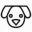 dog icon pies ikona