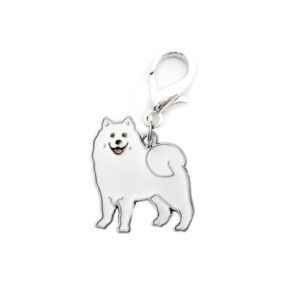Zawieszka Samojed charms charm Samoyed Dog śliczna zawieszka dla właściciela samojeda miłośnika rasy zawieszka
