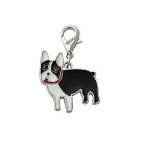 Zawieszka buldog charms Bull Dog śliczna zawieszka dla właściciela buldoga buldożek francuski buldożka francuskiego