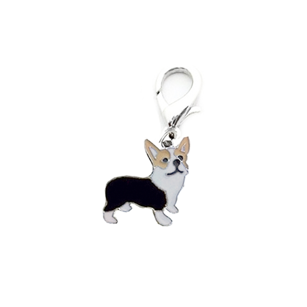 Zawieszka corgi charms Welsh Corgi cardigan śliczna zawieszka dla właściciela corgiego