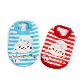 Bluzeczka ocieplana w paski, małe ubranko dla psa, ubranko dla psa w paski, ubranko dla miniaturki, malutka, koszulka, bluzka, mięciutka, milutka w dotyku, dla pieska, malutkiego psiaka, niebieska, jasnoniebieska, dla samca, cziłały, yoreczka, pomeraniana, w paski, czerwona, ocieplana, marynarska, rozmiar XXS