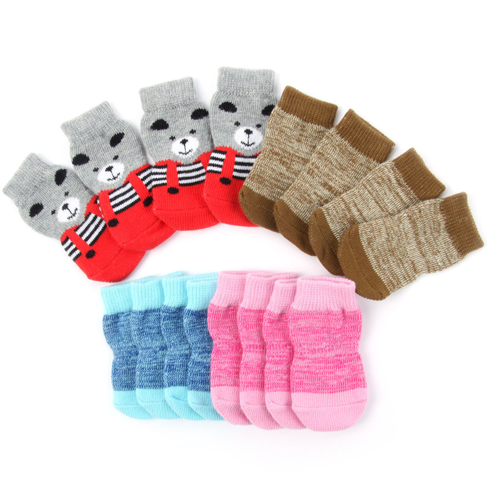 Skarpetki antypoślizgowe. Skarpety dla psa, skarpetki antypoślizgowe dla kota, z gumowaną powierzchnią, podgumowane, antypoślizg