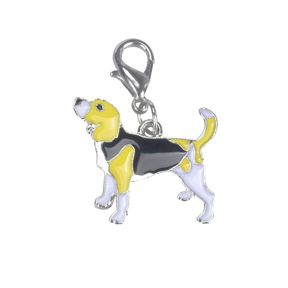 Zawieszka Bigiel charms Pug Beagle english foxhound śliczna zawieszka dla właściciela bigla