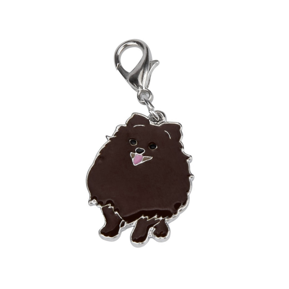 Zawieszka szpic miniaturka charms szpic miniaturowy śliczna zawieszka dla właściciela szpica miniaturowego pon Pomeranian