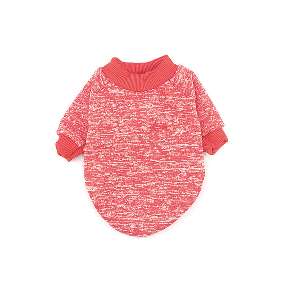 Melanżowe ubranko dla psa bluzka bluzeczka bluza z rękawkiem melanż ocieplana docieplana elegancka pomarańczowa pomarańczowe XS