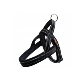 Norweskie szelki dla psa Kelly Pet Active, Norweskie szelki dla psa Kelly Pet, czarne, odblaskowe, rozmiar L