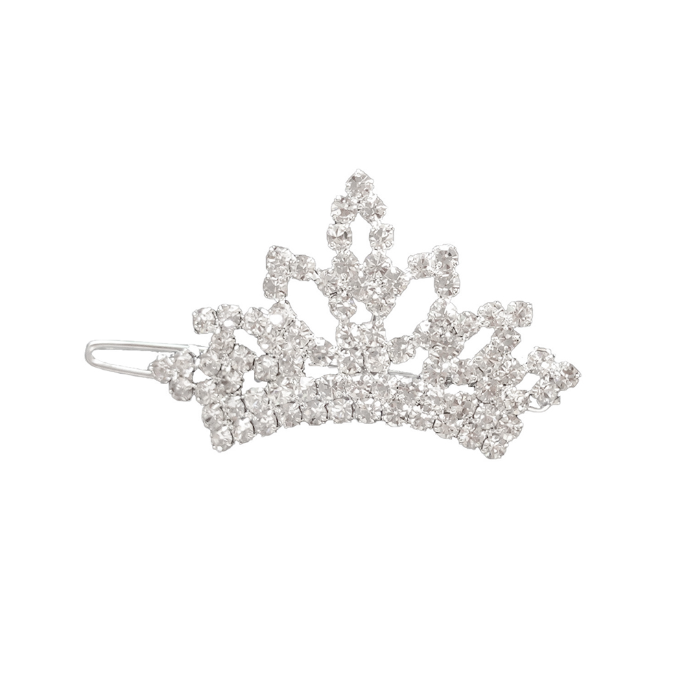 Spinka korona duża shih tzu dla pudelka pudla wystawowa z cyrkomiami z diamencikami z dżetami luksusowa wystawa cm srebrna elegancka wyjątkowa piękna błyszcząca blichtr