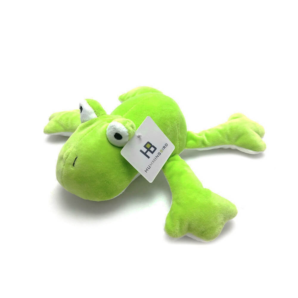 Super zabawka żaba żabka neonowa żółty zielony duży pies średni pies maskotka piszcząca fajna dla rottweilera spaniela setera owczarka pluszowa śmieszna designerska hummingbird porządna
