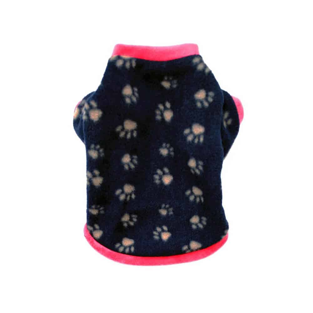 Polar polarek ubranko dla psa kota w łapki granatowy ubranko ubranie na zimę