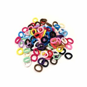 Wysokiej jakości miękkie delikatne frotki do kitek mm cm dla pieska psiaka kolorowe różowe granatowe pastelowe neonowe