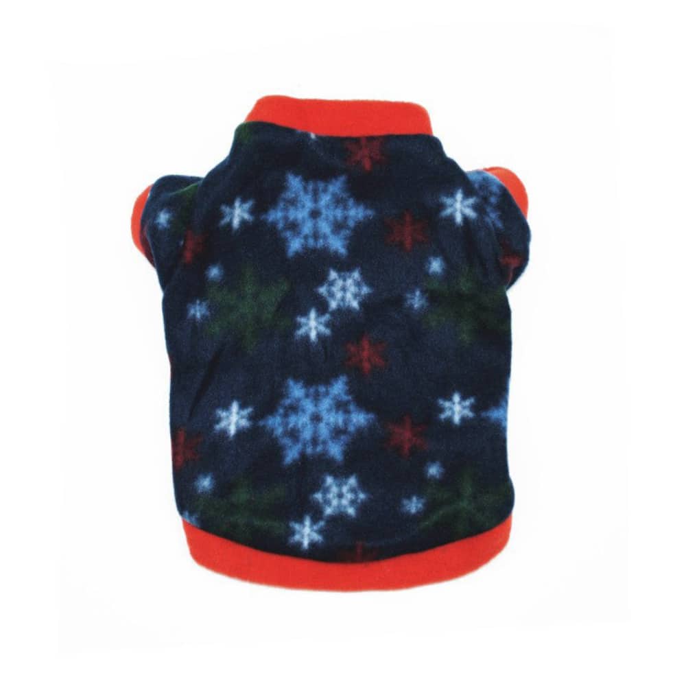 polar w śnieżynki, Polarek dla psa, polar dla psa, polarek dla psiaka, Granatowy, polar dla pinczera, polar dla yorka, ubranko dla pieska, ciepłe ubranie dla psa, ciepły polar dla psa, dla kotka, d