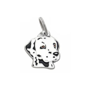 Zawieszka Dalmatyńczyk, charms, charm, Dalmatin Dog, śliczna zawieszka dla właściciela dalmatyńczyka, metalowa, emaliowana