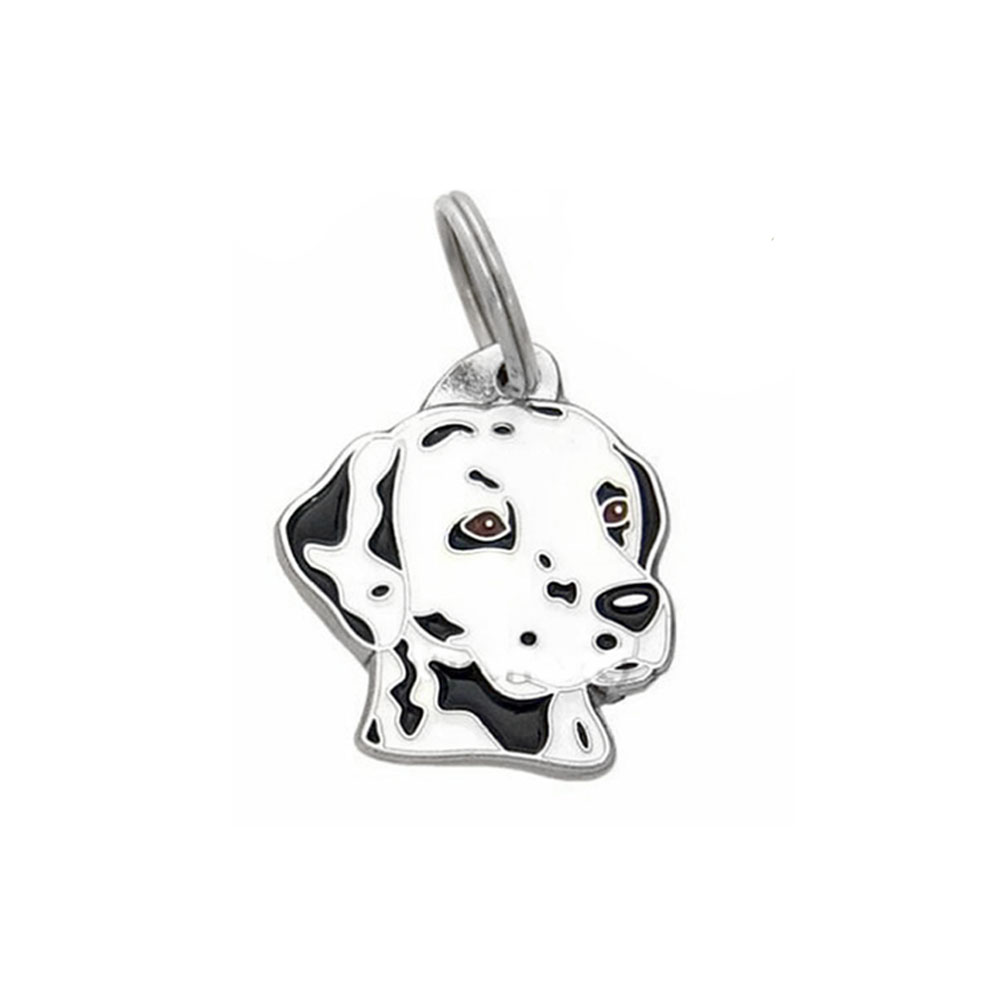 Zawieszka Dalmatyńczyk, charms, charm, Dalmatin Dog, śliczna zawieszka dla właściciela dalmatyńczyka, metalowa, emaliowana