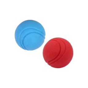 Gumowa piłka dla psa Pet Nova wołowina 5cm, piłka dla psa Pet Nova, o aromacie wołowiny 5 cm, gumowa, wołowina, piłka dla psa z pełnej gumy, TPR, czerwona, niebieska