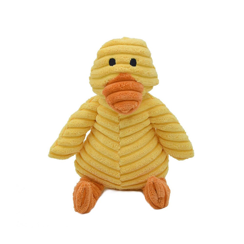 Zabawka dla psa kaczka 27cm, pluszowa kaczuszka, bezpieczna zabawka dla psa, maskotka dla psa, żółta