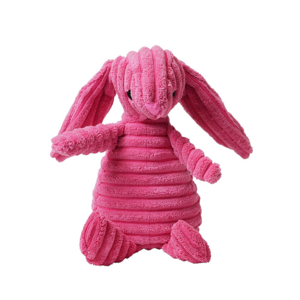 Zabawka dla psa króliczek ciemny róż 22cm, pluszowa królik, bezpieczna zabawka dla psa, maskotka dla psa, fuksja