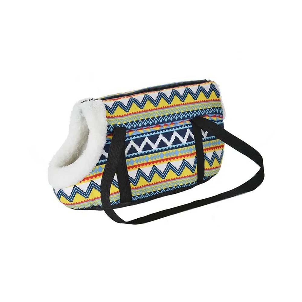 Ocieplana torba do noszenia kota, transporter ocieplany futerkiem, składana torba transportowa, ślaczki