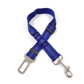 Pasy bezpieczeństwa z amortyzatorem dla psa - Niebieski (Blue)