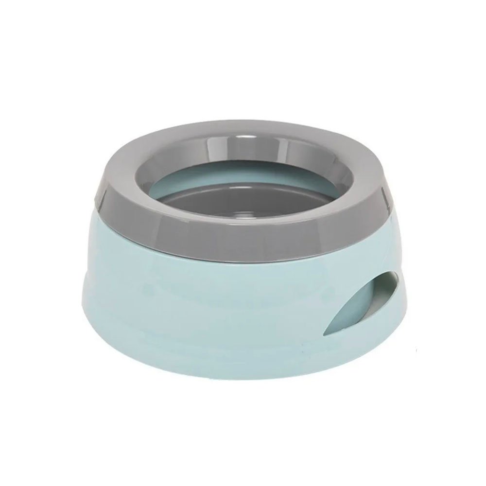 Miska niechlapiąca 750 ml niebieska, miska zapobiegająca chlapaniu, pływająca miska, niechlapiąca miska, łatwa do mycia niechlapiąca miska, 0,75L