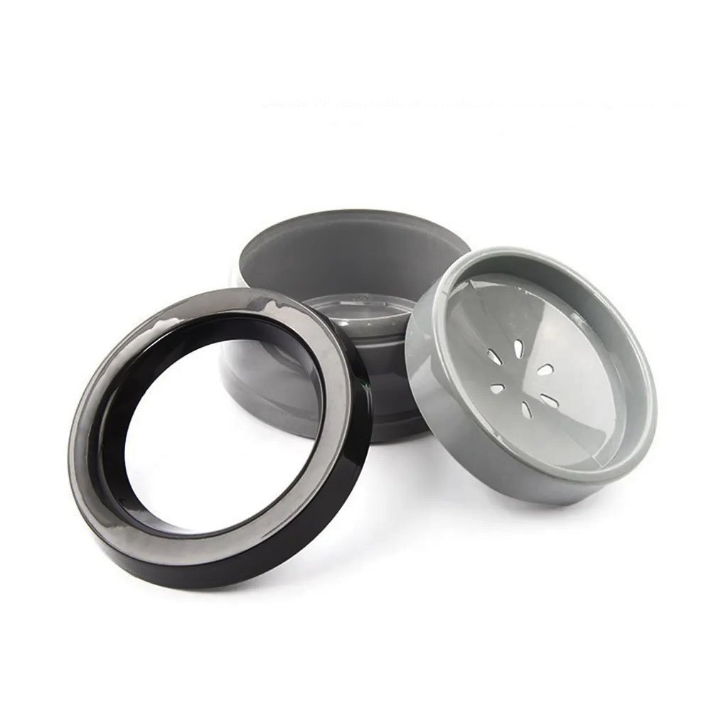 Miska zapobiegająca chlapaniu, pływająca miska, niechlapiąca miska, łatwa do mycia niechlapiąca miska, 750 ml, szara