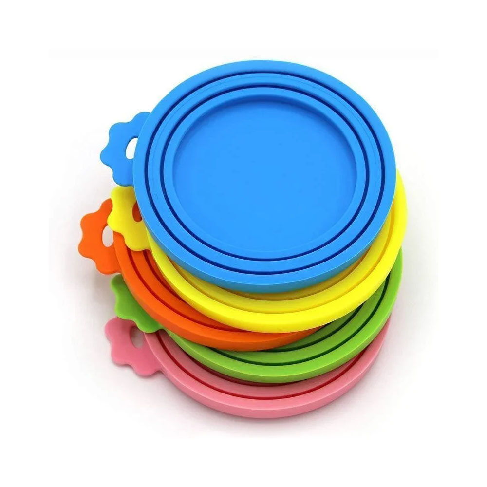 Silikonowa pokrywka na puszkę z karmą, uniwersalne wieczko na puszkę z karmą psa, pokrywa z silikonu na puszkę na karmę dla kota