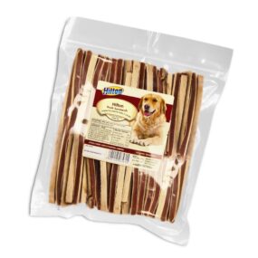 Hilton Duck Sandwich miękkie paski z kaczki dla psa 500 g, mięso z kaczki, suszone, z dodatkiem ryby, smaczki, przysmaki, nagroda podczas treningu