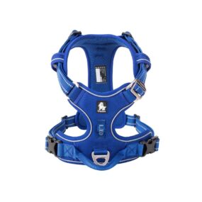 Truelove Front Line Premium szelki dla psa, niebieski, chabrowy, szelki z zapięciem z przodu, wzmocniony puszorek z rączką, szelki z funkcją easy walk