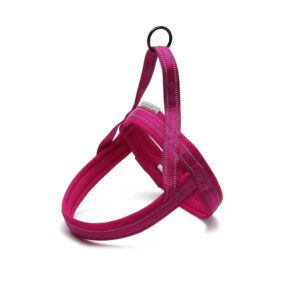 Truelove Active szelki dla psa, fuksja, ciemny róż, intensywny, typu norweskiego, odblaskowe, rozmiary XXXS, XXS, XS, S, M, L, XL